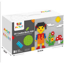 Educational toys for kindergarten children DIY Creative block wall